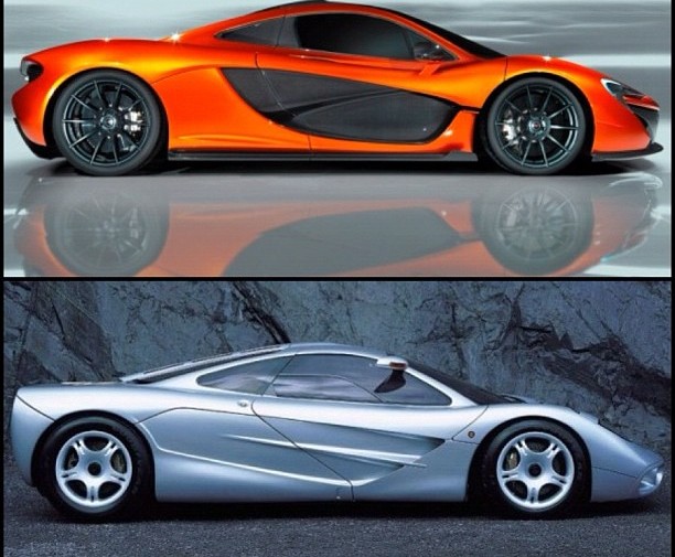 Video: McLaren P1 vs. McLaren F1