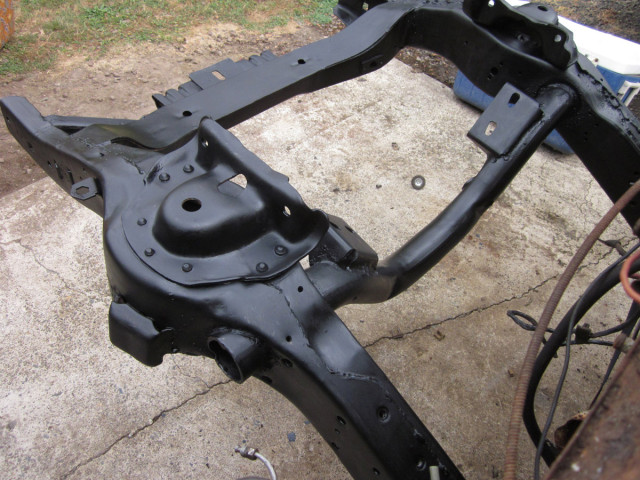 By cleaning and then covering a frame with a rust converter, you can prepare the frame for a quality primer and paint, and know that it will last a long time.