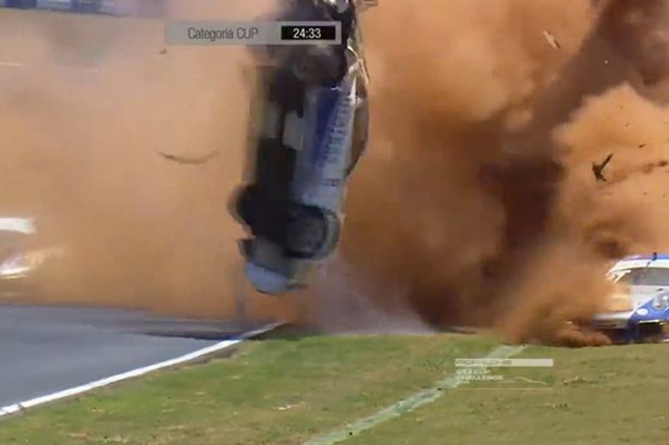 Video: Cartwheel Flipping A Porsche GT3 Car 9 Times
