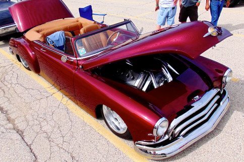 Video: A Sleek, Aired Out 1949 Oldsmobile Convertible Kustom