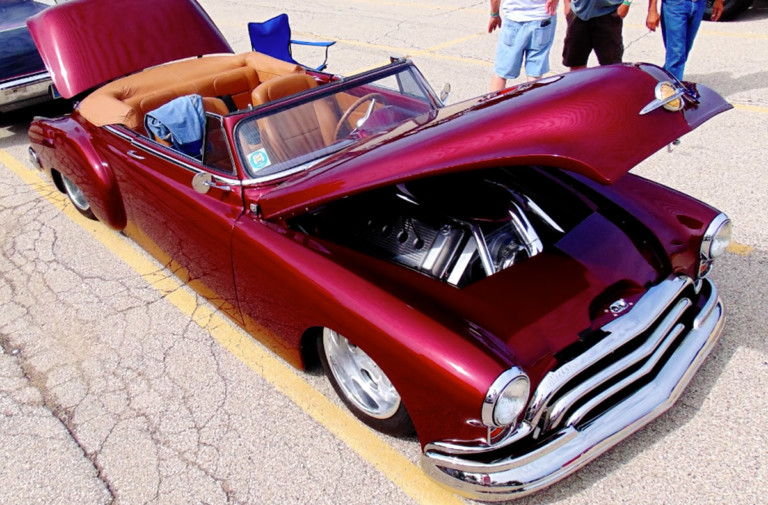 Video: A Sleek, Aired Out 1949 Oldsmobile Convertible Kustom