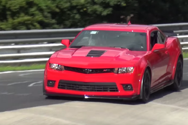 Is GM Testing Specialty Camaros In Plain Site At Nurburgring?