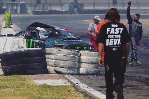 Vaughn Gittin Jr. To Miss First Formula Drift Event Ever After Crash
