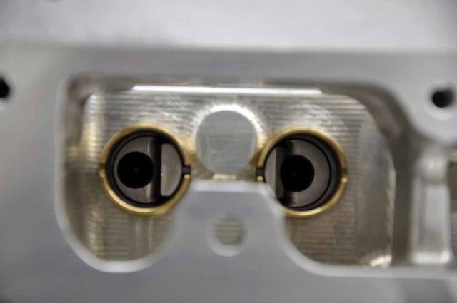 Lifter bores are bushed to a .937-inch dimension to accept the roller lifters. 