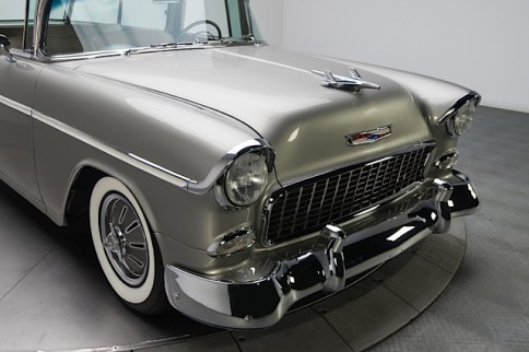 Video: Feast Your Eyes On This Slick Silver Resto-Mod ’55 Nomad