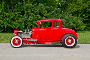 The Devil Loves A Flatty - 1930 Ford Five Window Coupe