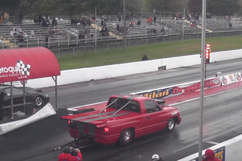 VIDEO: Chris Cadotto Faces Blaze In His "Big Red Brick" Pickup