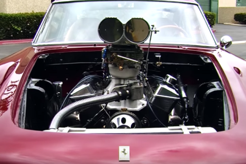 Discarded Ferrari 250 GTE Remade As A Chevy Powered Hot Rod