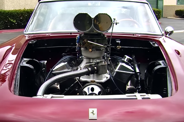 Discarded Ferrari 250 GTE Remade As A Chevy Powered Hot Rod
