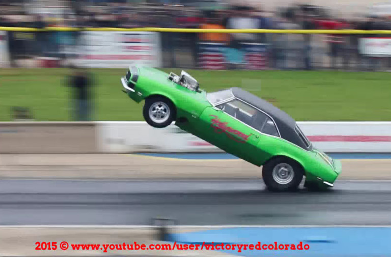 Video: Newman Wins Most Violent Award at Wheelstand Competition