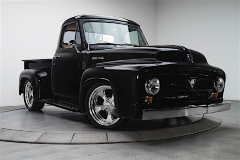Video: A Beautiful Black 1953 Ford F100 Hits The Auction Block