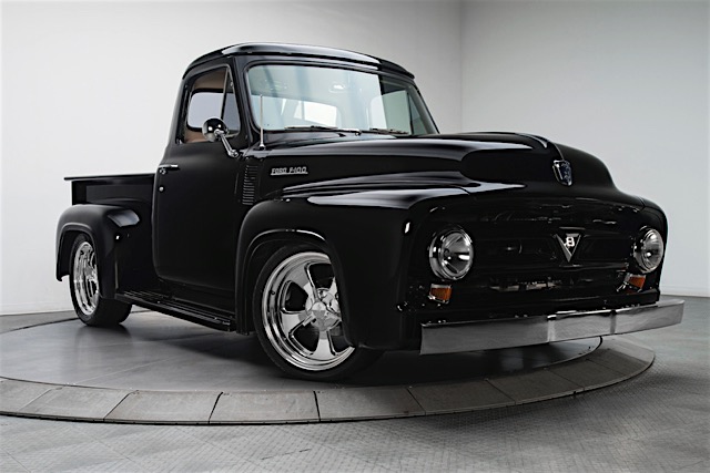 Video: A Beautiful Black 1953 Ford F100 Hits The Auction Block