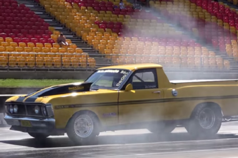 Video: Ford Ute Ravages Drag Strip With Eight-Second Run