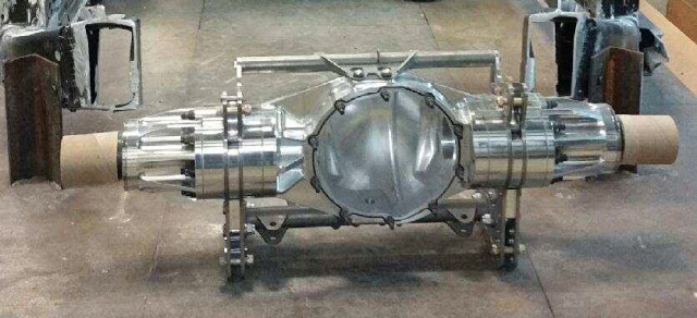 Tim McAmis Race Cars was called upon for this all-billet rear end housing that now calls the RVW C7 Corvette home.