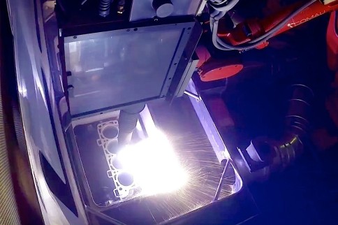 Video: See Ford's Cylinder Bore Prep In Action On GT350 Engine Block