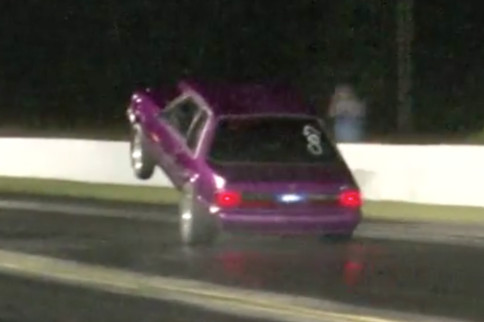 Video: Sticking The Wheelstand, Not So Much The Landing