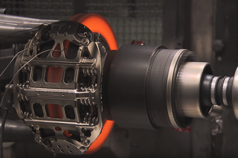 Video: Bench Testing Formula 1 Carbon-Carbon Brakes