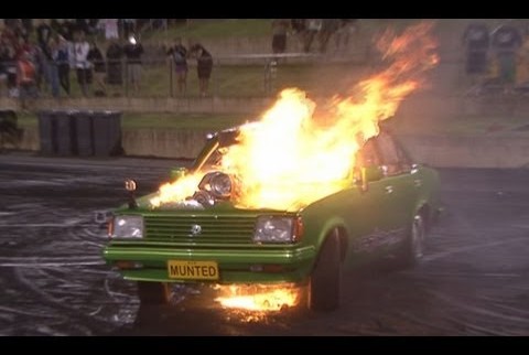 Video: High Drama With Aussie Style Rotary-Powered Car-be-cue