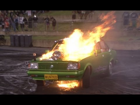 Video: High Drama With Aussie Style Rotary-Powered Car-be-cue