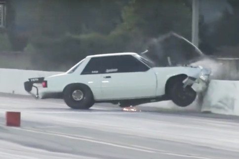 Video: Jayce Andrade's Massive Wheelstand Ends In Nose-First Crash