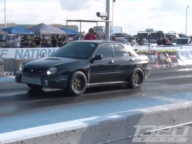 Video: This Imperial Vader STi Is An Absolute Monster On The Drag
