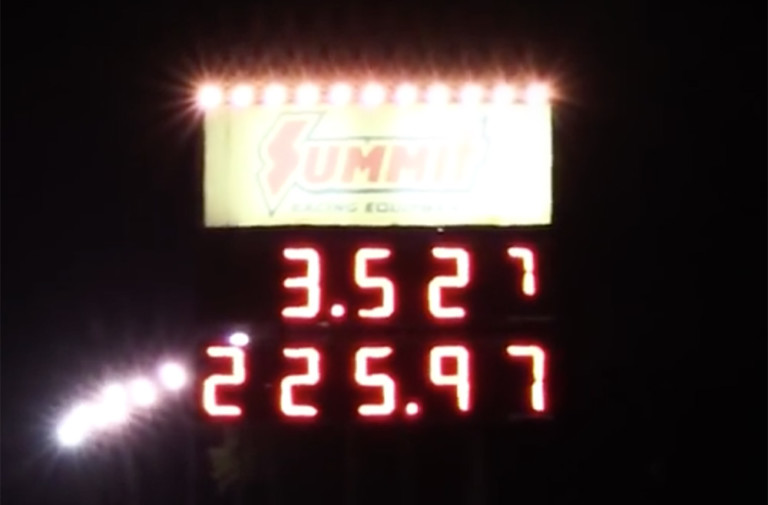 3.52: Jose Gonzalez Makes Quickest 1/8-Mile Turbo Pass In History