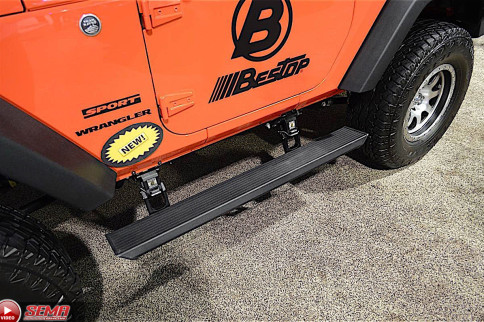 SEMA 2015: Bestop Talks New Sunrider, Seat Covers, F-150 Powerboard