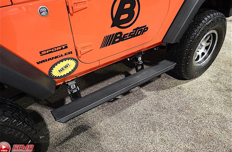 SEMA 2015: Bestop Talks New Sunrider, Seat Covers, F-150 Powerboard