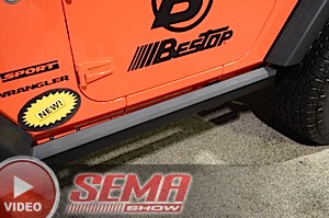 SEMA 2015: Bestop Talks New Sunrider, Seat Covers, F-150 Powerboard