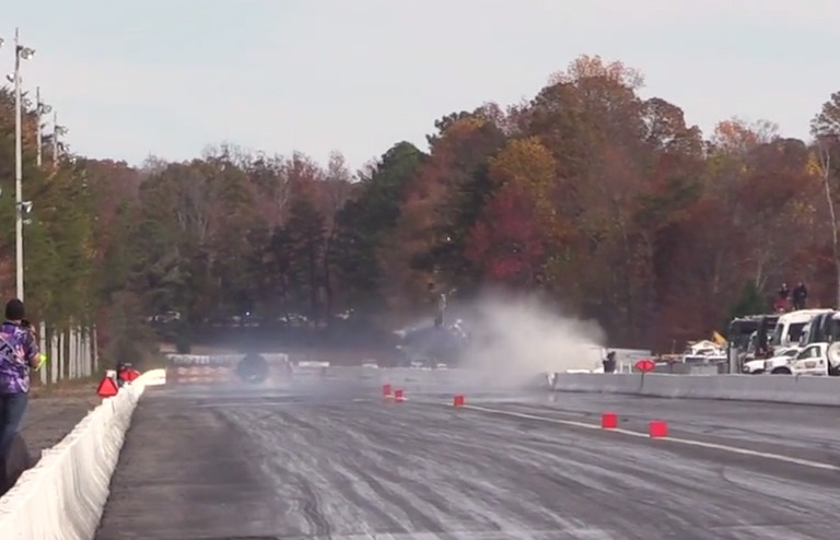 Video: 8-Second Honda Goes Airborne, Crashes Hard On Its Roof!