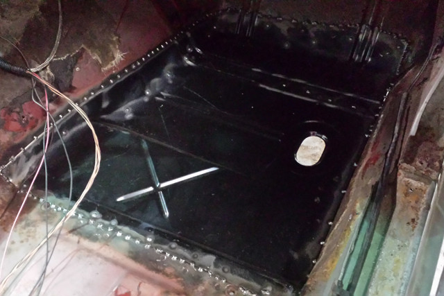 There were sheetmetal repairs aplenty to be made. 