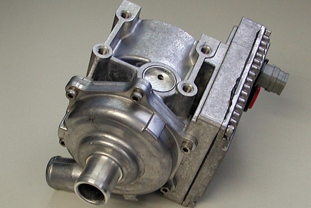 Lingenfelter a offers high-volume electric intercooler pump (PN ST-1030002107) which pumps up to 25-pounds of coolant per hour at only 12-amps of power. The pump utilizes 1-inch diameter openings and features 60-percent more flow than a factory ZL1 pump.