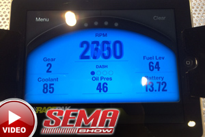 SEMA 2015: Racepak's Brand-Spankin'-New IQ3S Street Dash And More