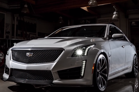 Video: Jay Leno Cruises Around In The New Cadillac CTS-V