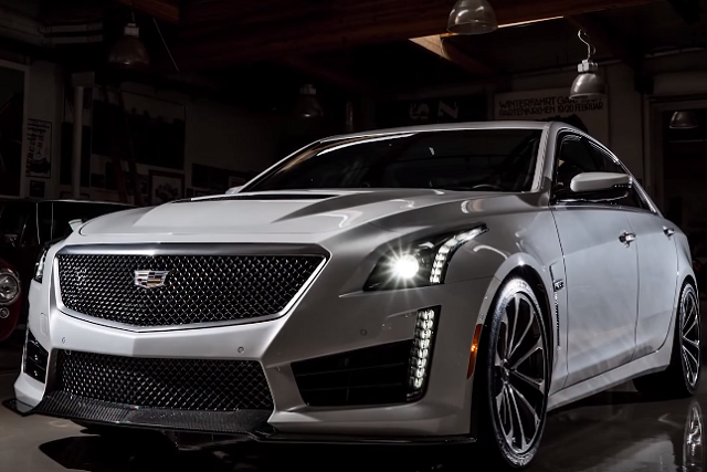 Video: Jay Leno Cruises Around In The New Cadillac CTS-V