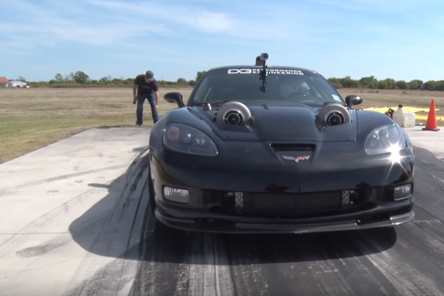 Video: This 2,400 Horsepower Corvette Is Hard To Contain