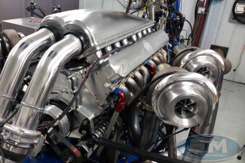 First Look: Steve Morris Develops All-New Quad-Turbo V-16 Engine