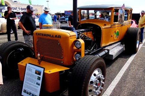 Can You Dig This Plus-Sized Caterpillar Powered Rat Rod?