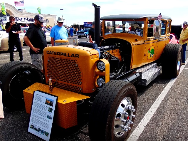 Can You Dig This Plus-Sized Caterpillar Powered Rat Rod?