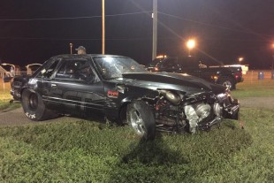 Mike Murillo Walks Away From Crash At No-Prep Shootout