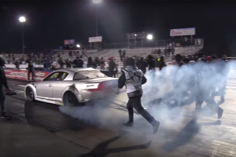 Video: 3-Rotor, Triple-Turbocharged RX-8 Runs Mid-6s In The Quarter