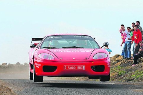 Video: Onboard in a Ferrari 360 Rally Car