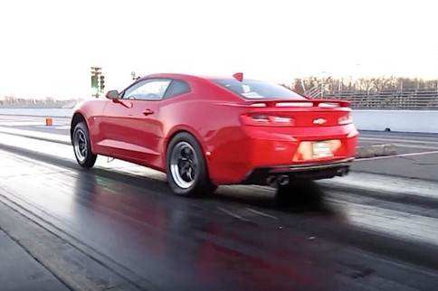 Video: First 2016 Camaro To Pop Wheelies And Run 10s
