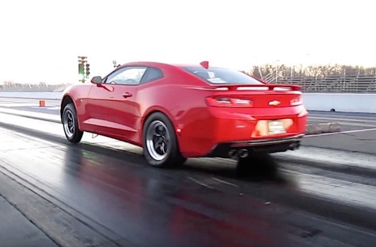 Video: First 2016 Camaro To Pop Wheelies And Run 10s