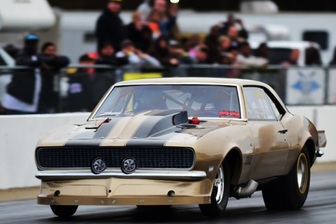 "Quickest Man On Radials" Takes A Wicked Flight In His '68 Camaro