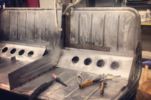 Making A Bomber Seat Using The Original Seat Frame