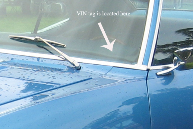 VIN tga location