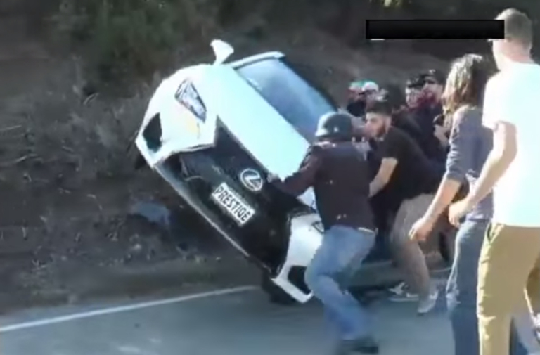 Video: Teen Crashes Dad's One Week-Old Lexus RC F On Mulholland