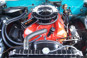 1960-348-Impala-engine