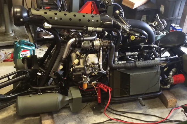 Video: Revel Over This Twin-Turbo Diesel AWD Motorcycle